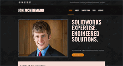 Desktop Screenshot of jonzickermann.com