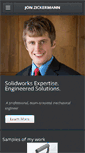Mobile Screenshot of jonzickermann.com
